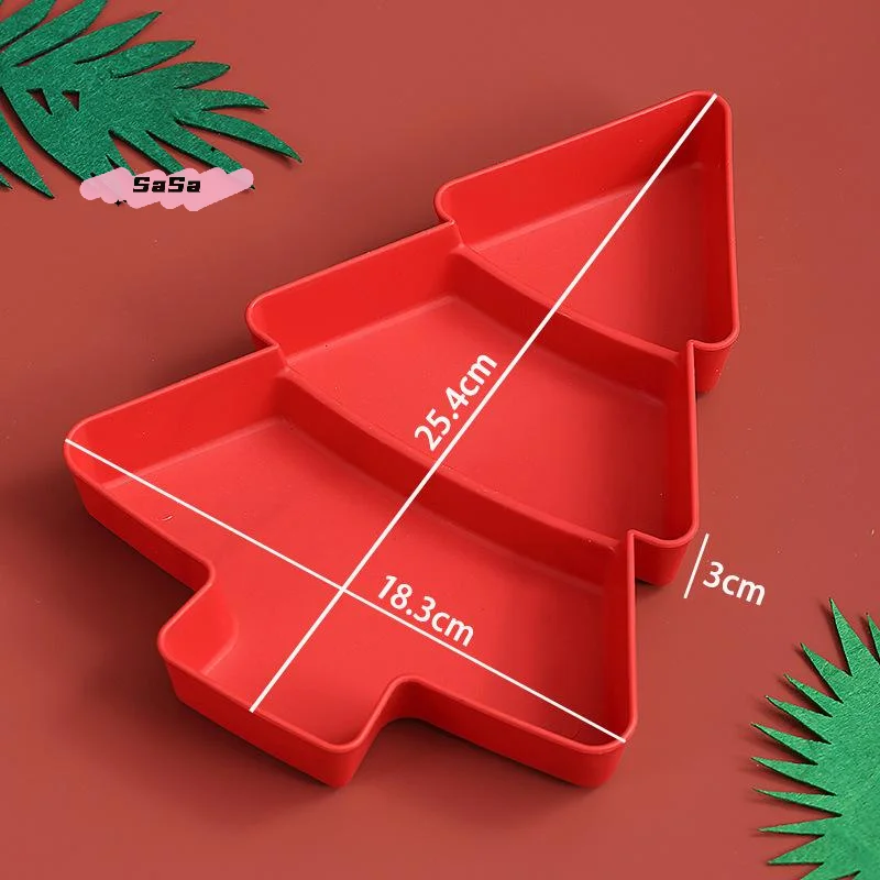 2026 عيد الميلاد الديكور شجرة أطباق فاكهه عيد ميلاد سعيد ديكورات المنزل نويل هدايا عيد الميلاد سنة جديدة سعيدة أدوات المائدة الاحتفالية #6