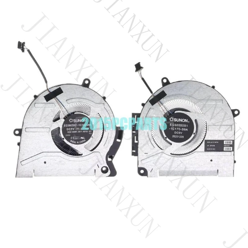 A+For HP Envy 17-CH 17-CH0011NR17-CH2071CL 17M-CH 17M-CH1013DX TPN-W148 CPU / GPU Fan