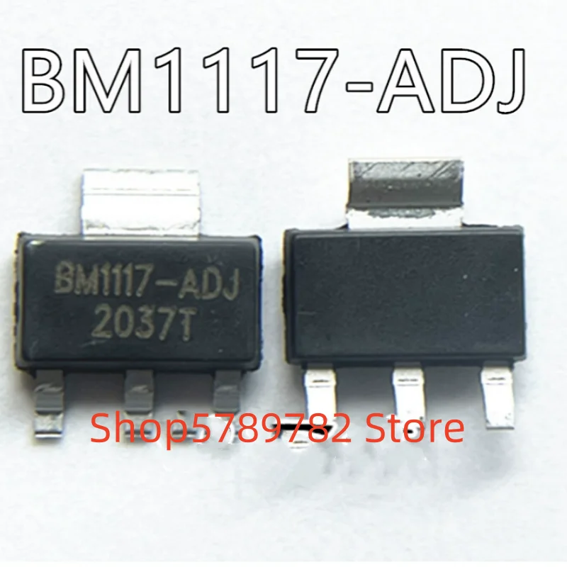 10 pièces BM1117-ADJ SOT223