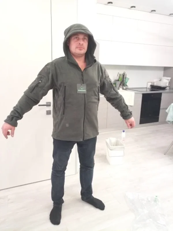 Hunting Hiking US Military Winter Thermal Fleece Tactical Jacket Outdoors Sports Hooded Coat Militar  Outdoor Army Jackets S-2XL