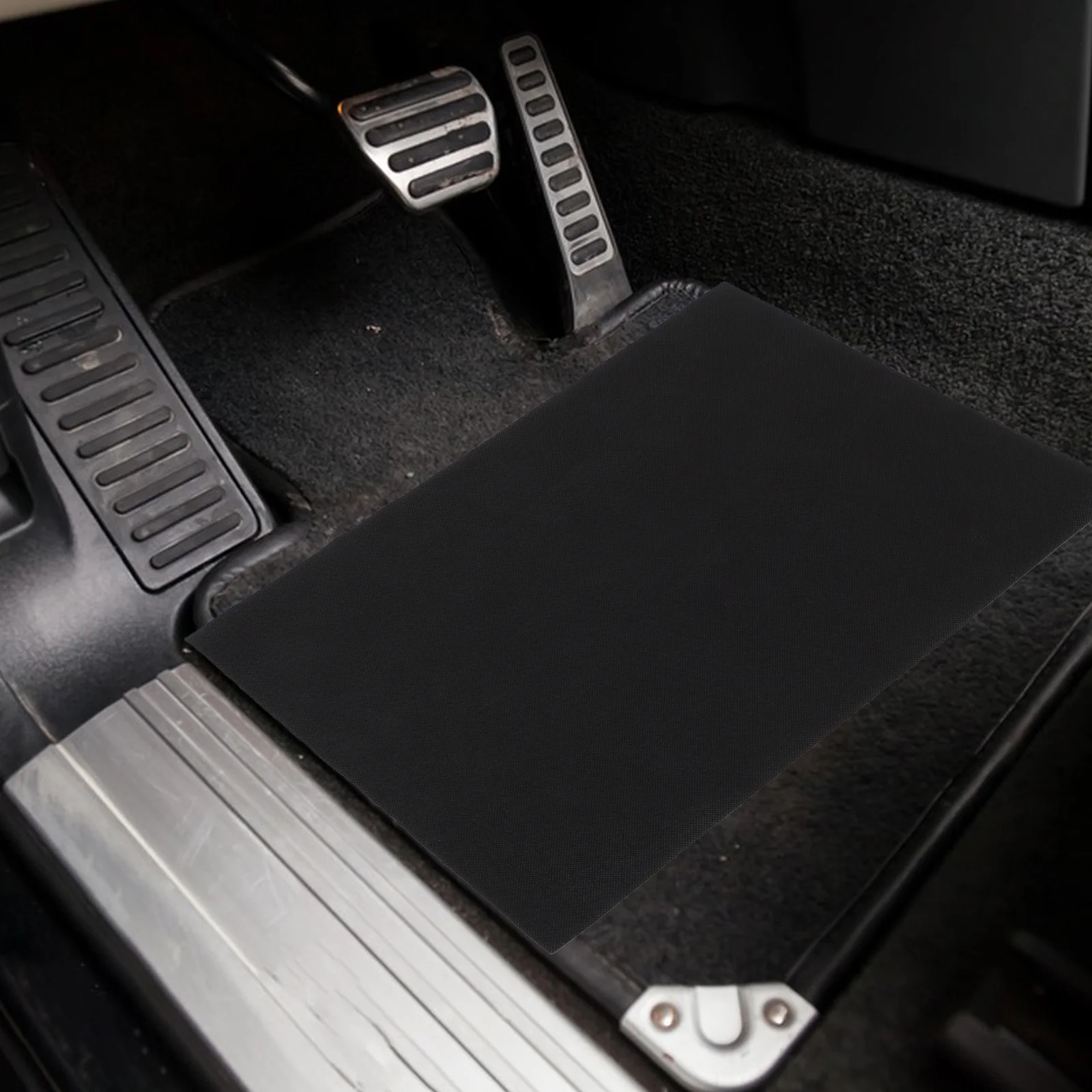 

50 Pcs Area Rugs Non -woven Foot Pad Car Floor Covers WASH Accessories Interior Mat Black Detailing Paper Mats All Weather