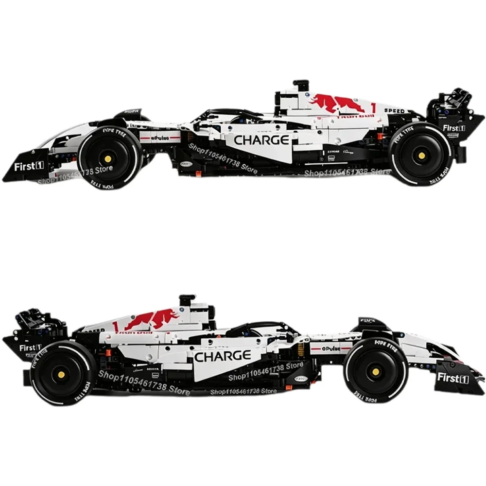 2026 NOWY MK6025 Techniczny Klasyczny Samochód Sportowy o Wysokiej Wydajności 1900+ Elementów RB21 Białe Klocki Konstrukcyjne MOC DIY Model do Składania Zabawka Prezent dla Chłopca — 2