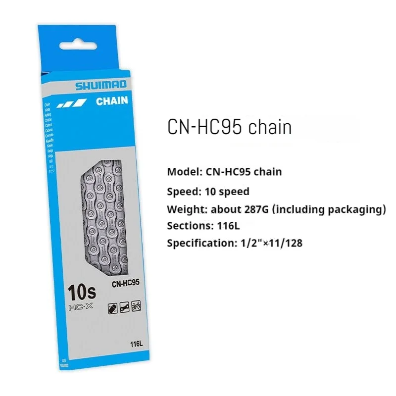 Original Mountain Bike Chain 9/10/11/speed Road Bike Parts High Quality Replacement Bike Chain Cn-hc53 Chain Accessories image 3