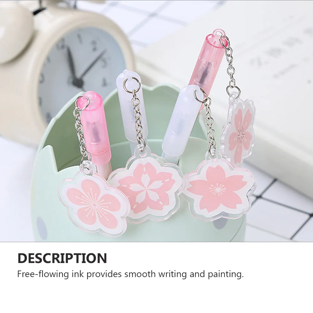 

Набор из 10 гелевых ручек-подвесок: цветные, для плавного письма, с роликовыми чернилами, маркеры для офиса, школы, творчества, рисования, подарок на день рождения