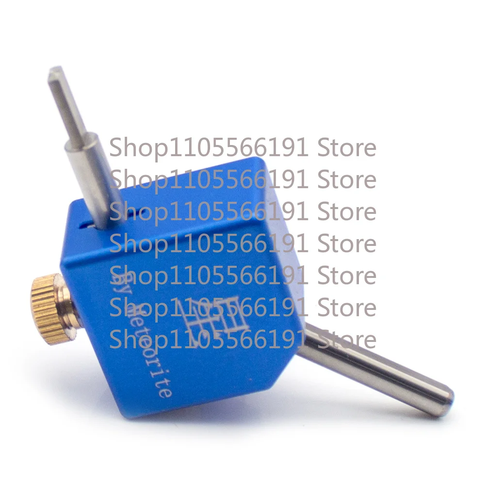 Universal High-Precision 45° Angle Adapter Block for Gemstone Processing