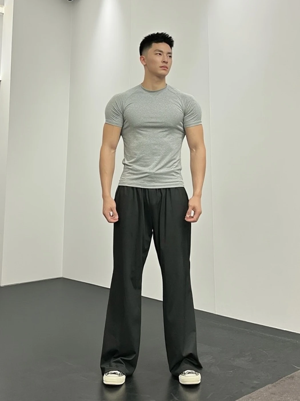 

Cleanfit Bla Ice Skin Qui Dry Men's Sport Pants Summer Thin Elastic Casual Trousers American Sle Fitn Pants