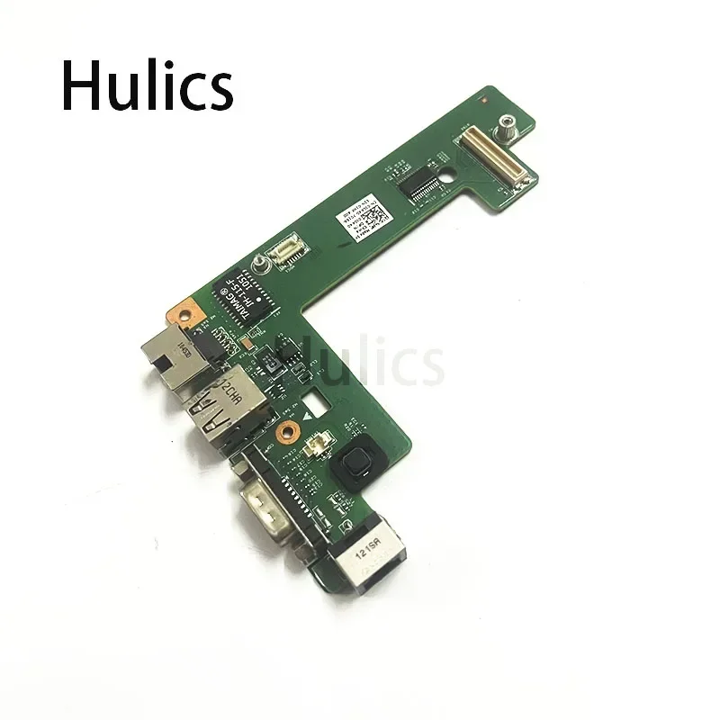 Placa de Circuito IO com Leitor de Cartão USB e Botão de Energia para Dell Latitude E5510 (CN-0JGK40, 0JGK40, JGK40)