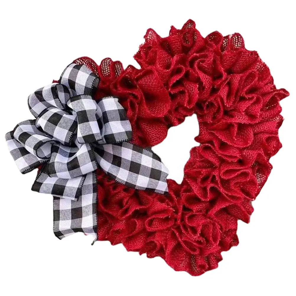 

Heart Shaped Valentine'S Heart Hanging Garland Decor Valentine Day Party Wedding Ornament Sweet Romantic Home Decorations