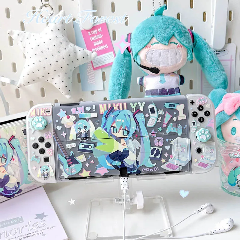 Original Design Hatsune Miku Cute Switch Protective Shell Switch2 Shell Oled Soft Shell Ns Cute Home Lite Protective Shell Gifts
