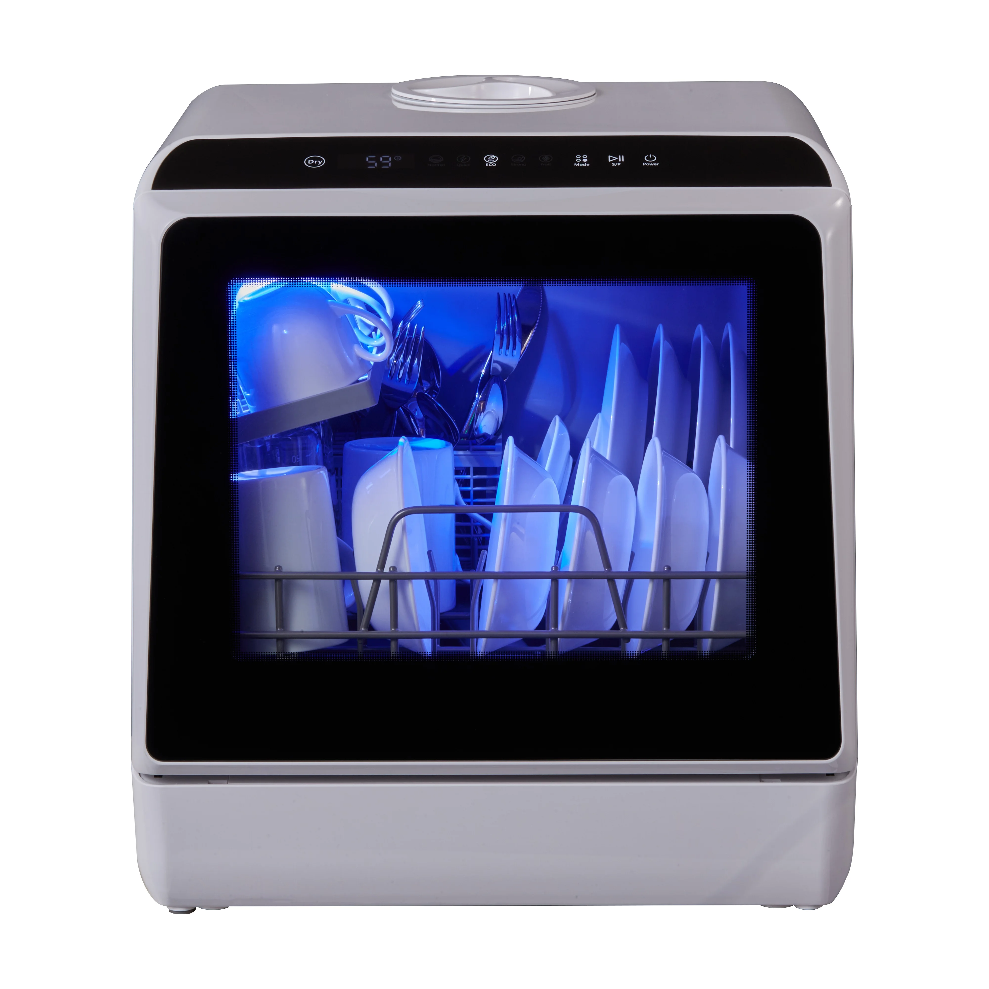 

Портативная электрическая автоматическая настольная посудомоечная машина с пластиковым корпусом, многофункциональная, для дома, отелей и автомобилей