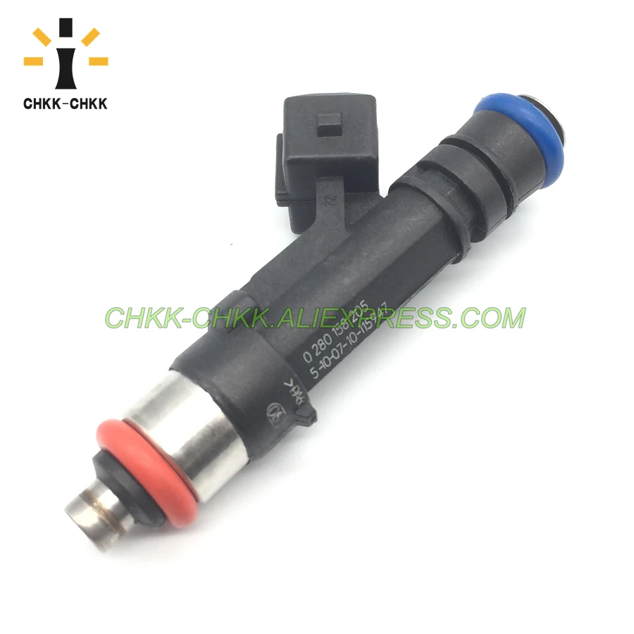 4X 0280158205 55565970 Fuel Injector For Chevrolet Aveo Cruze Orlando Trax Adam Opel Astra J Corsa Insignia Mokka Zafira 1.4