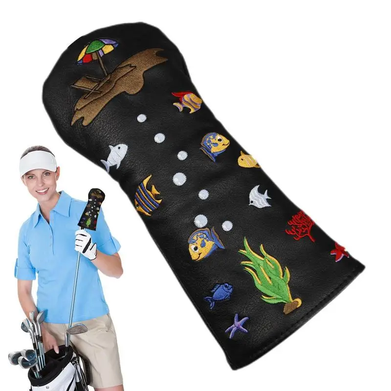 Golf Club Protective Cover Cover Beach Golf Waterproof Club Head Protector Scratch-Resistant Golf Supplies Flannel Liner Soft