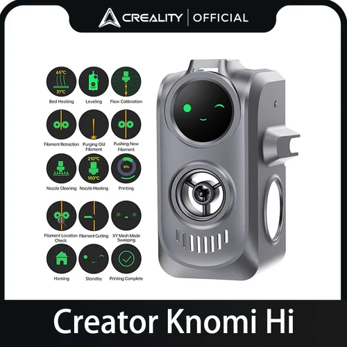 Creator Original Knomi Hi para Creality Hi impresora 3D pantalla inteligente herramienta de monitoreo de impresión de tiempo continuo actualización de firmware OTA