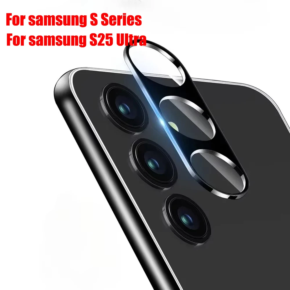 

1-10Pcs Tempered Glass Camera Cover For Samsung Galaxy S25 Ultra S25 Fe S25 Plus S24 S23 S22 S21 S20 Rear Lens Protectors Film
