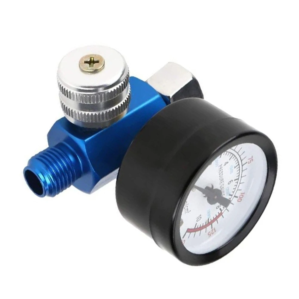 Regolatore di pressione dell'aria regolabile da 1/4 di pollice con valvola di riduzione del regolatore di pressione del compressore d'aria pneumatico manometro