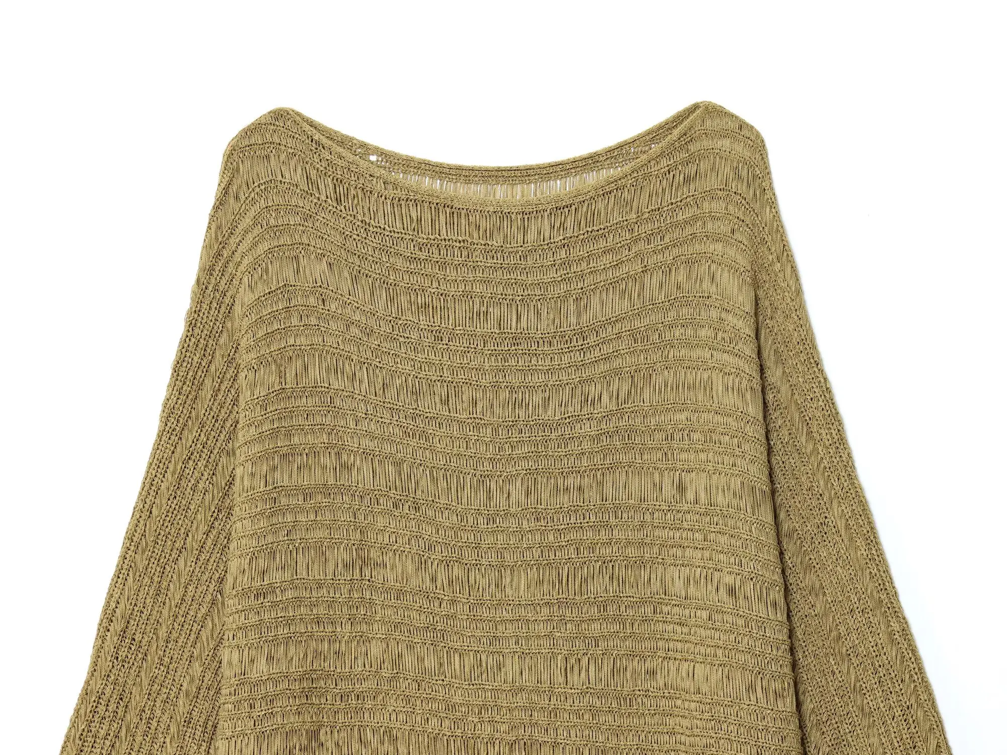 レディースカジュアルファッションワンショルダー長袖ニットセータールーズバンドスタイルシンプルプルオーバー快適な着心地