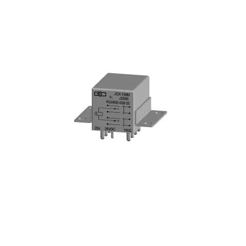 JQX-136M 2 Form A 2 Form B Balanced Force High Power 25A 28VDC Relay Hermetical 12VDC 48VDC 6VDC Aerospace Aircraft Defense