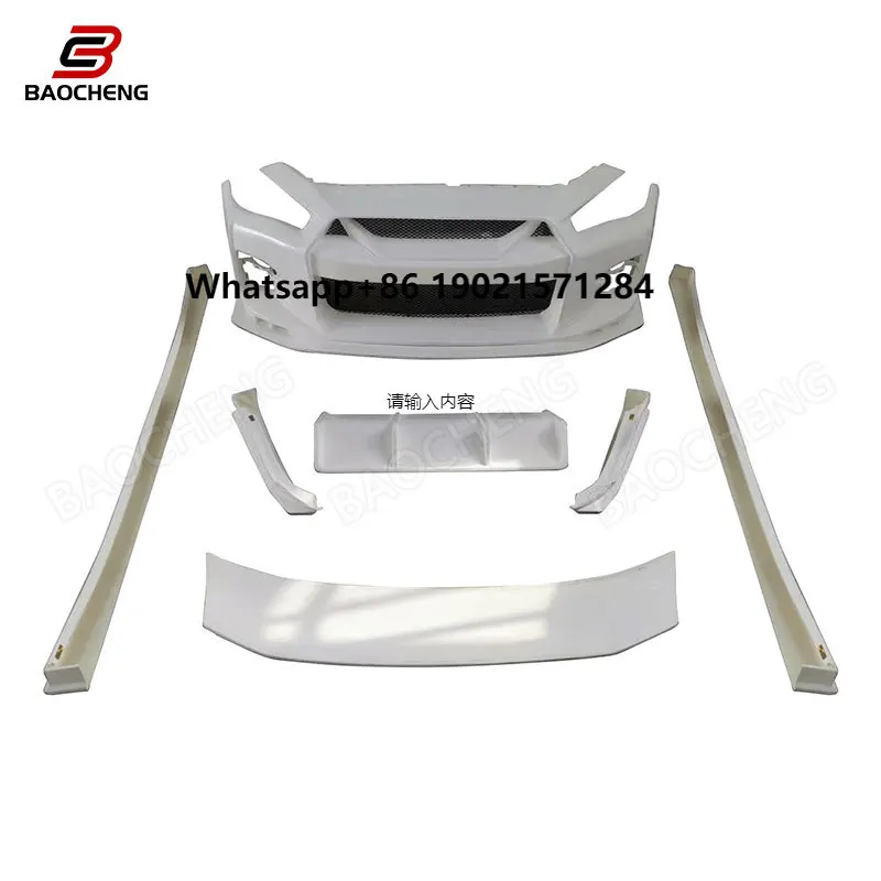 

For Infiniti Q50 LB 400R Surround High Quality Bodykit Glass Fiber With Front Bumper Lip Side Skirts Factory Manufacturer Parts