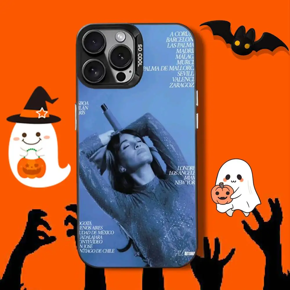 Etui na telefon C-CUARTO AZUL A-Aitana-es do iPhone'a 16, 12, 13, 17, 15, 1, 11, Mini, Pro, SE, XS, MAX, czarne matowe silikonowe etui