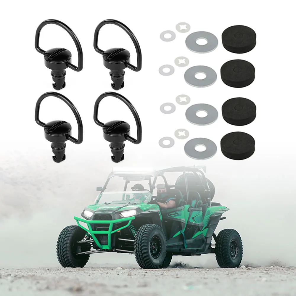 Fit For Can Am Maverick X3/ X3 Max 4 2017-2022 2023 Fastener Kit Quick Release Bolts 4 Set UTV Roof Screw Quarter Turn Dutz Bolt