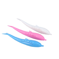 Silicone Fish Cat Toothbrush Silicone Fish Cat Toys Pet Toy Simulation Technology Chew Resistant Cat Toys Funny Cat Stick Catnip