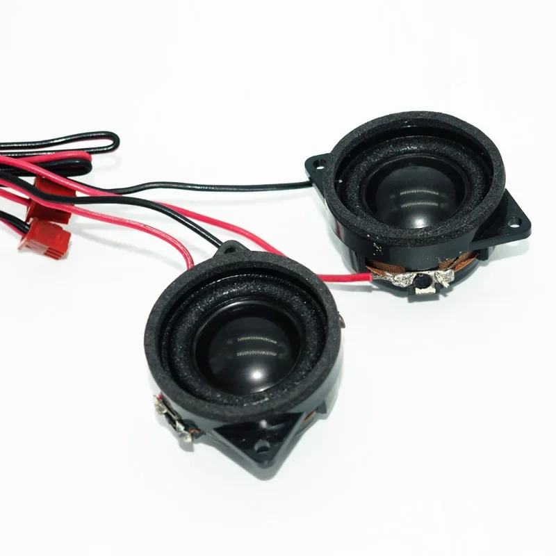 2Pcs 1.25 Inch Neodymium Full Range Small Speaker 8 Ohm 3W Audio Subwoofer Tweeter Home DIY Speakers Amplifier Loudspeaker