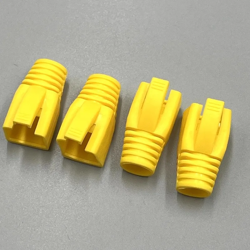 cat6 cat5e cat5 rj45 caps covers connector multicolour boots sheath protective sleeve rj 45 for ethernet cable network