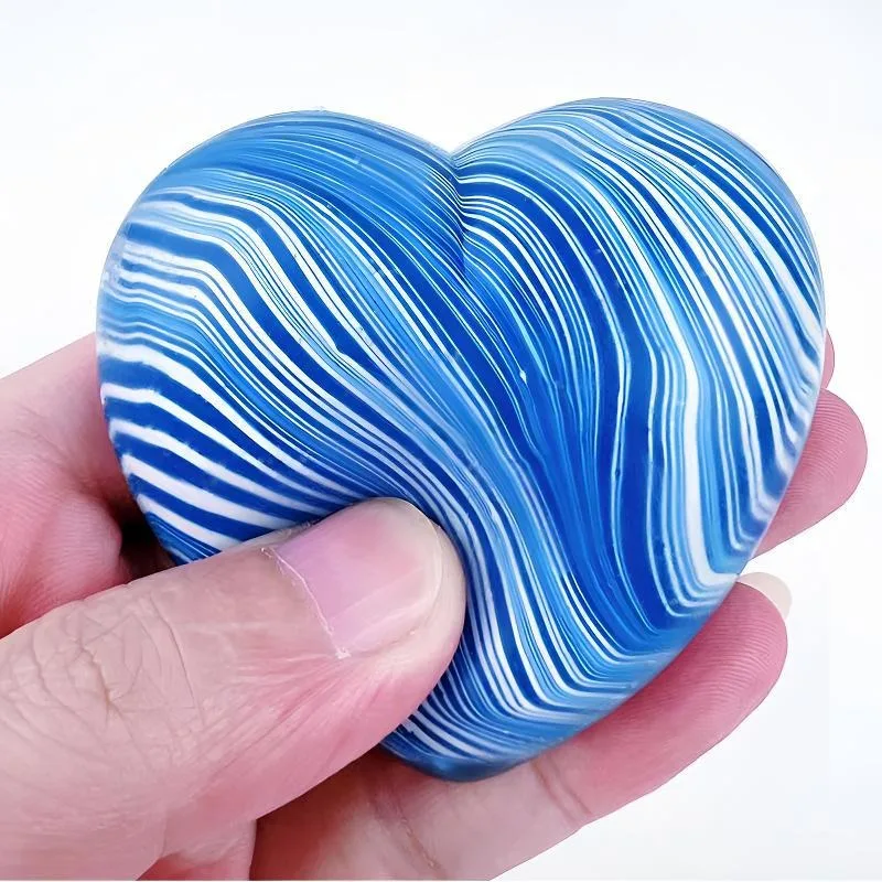 

Ice Cube Love Shaped Squishy Toy Soft Heart Squeeze Stress Relief Anti Stress Fidget Sensory Toy Kids Adults Gift 2026 New
