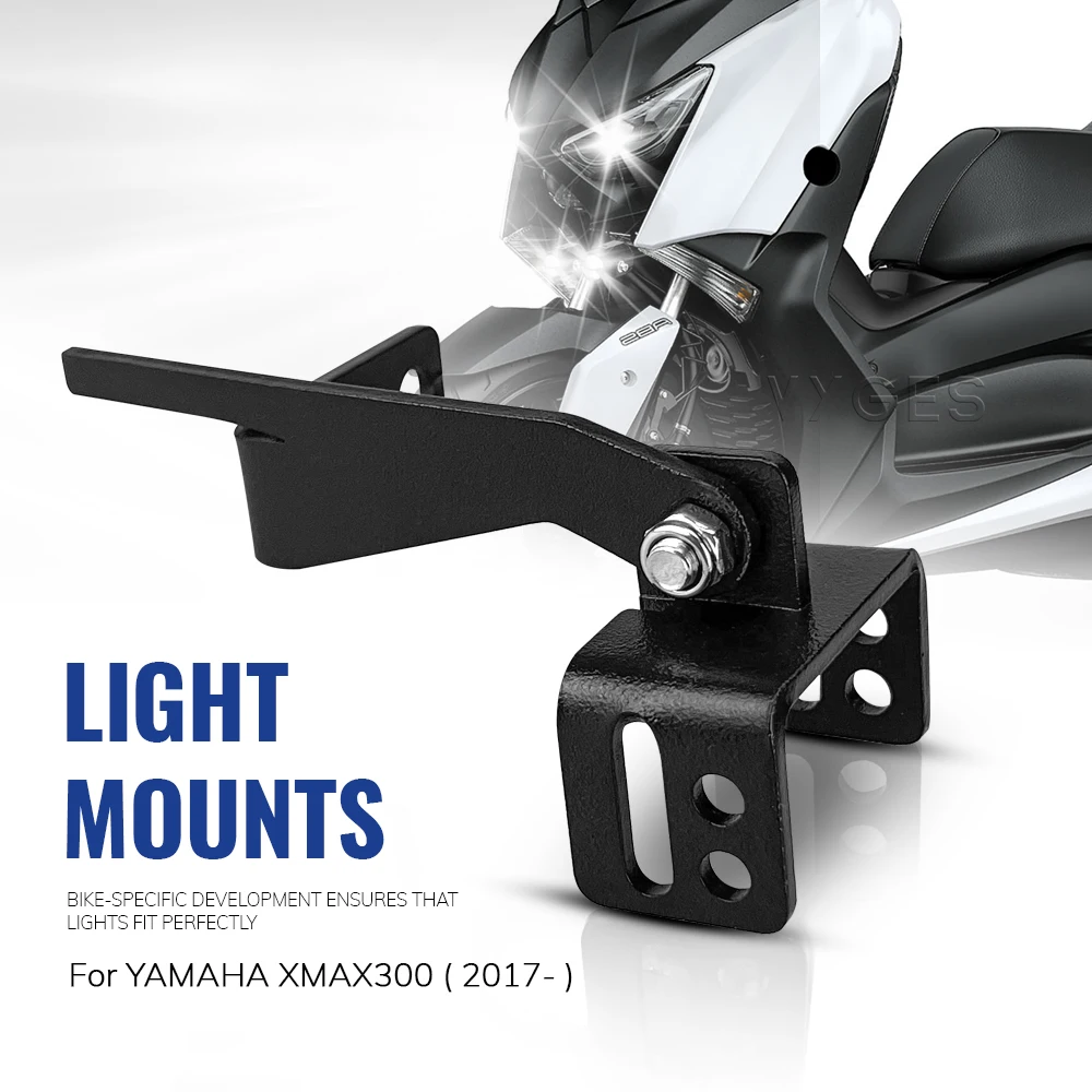 Soporte de luz para lámpara de conducción, accesorio para motocicleta YAMAHA XMAX300, XMAX 300, X-MAX, 2017, 2018, 2019