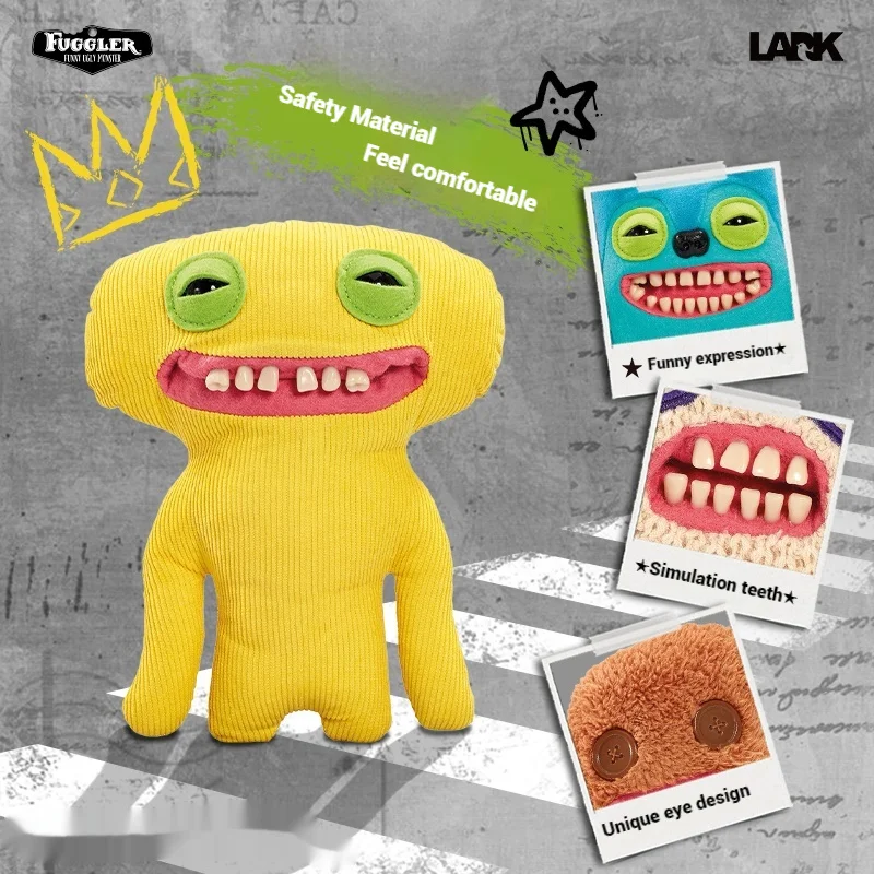 Fuggler Funny Ugly Monster New Fuggs on the Block Lord Long Ears Hedge Grog Ugly Plush Soft Toys Ugly Stuffed Animal Plush Toys