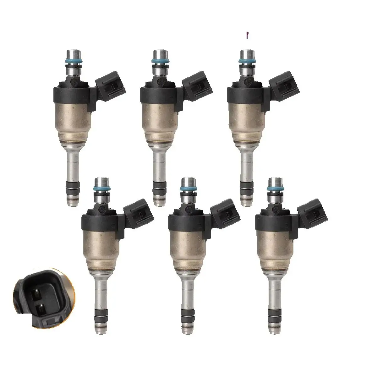 

6PCS 35310-3C560 353103C560 Fuel Injector Assembly For Hyundai Genesis Coupe For Kia 353103C560 High Quality Auto Parts