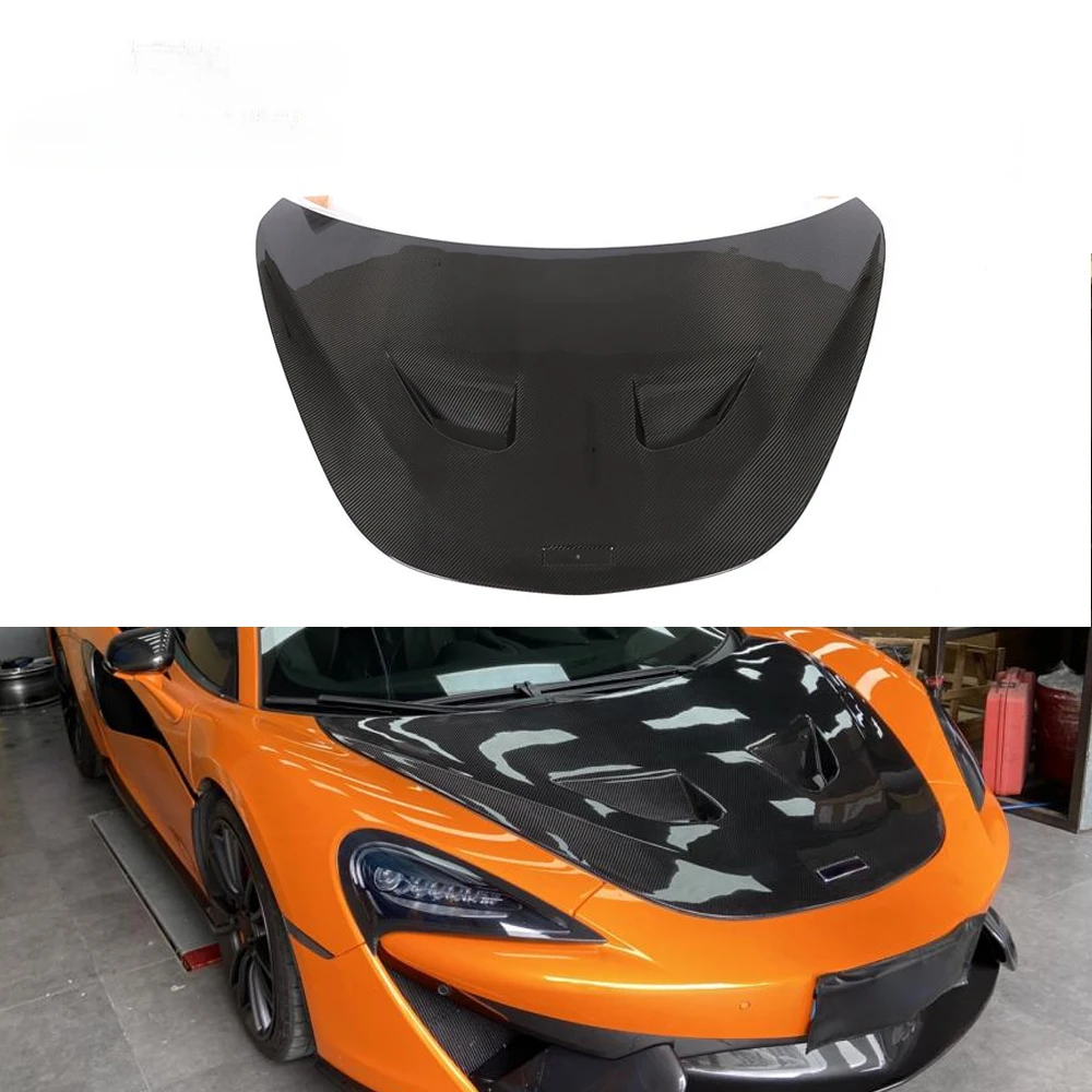 

Pre-preg Dry Carbon Fiber Car Hood Bonnet for McLaren 540C 570S GT 600LT 2015-2021