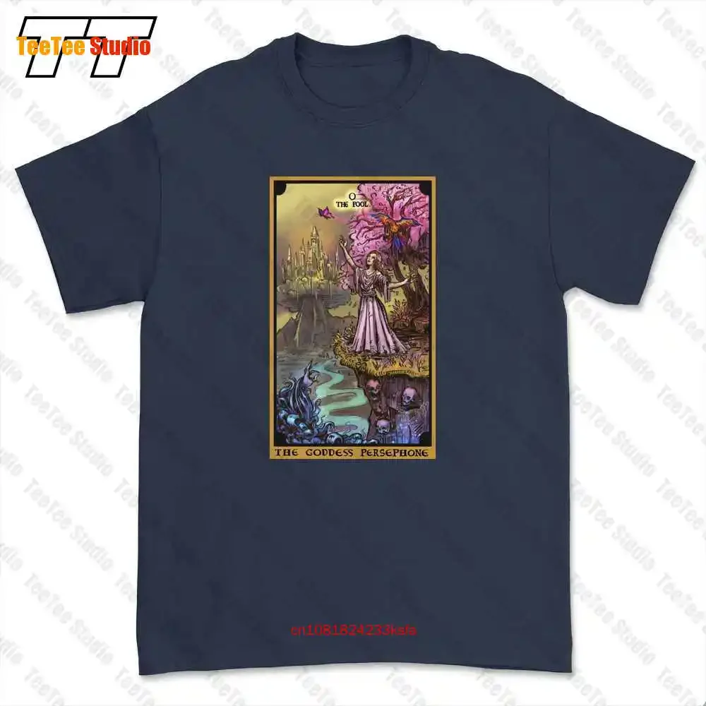 Greek Goddess Persephone The Fool Tarot Card T-shirt Tee 951Z