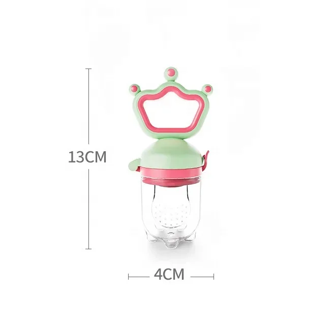 Toddler Baby Fresh Food Fruit Feeder Pacifier Silicone Infant Nipple with Clip