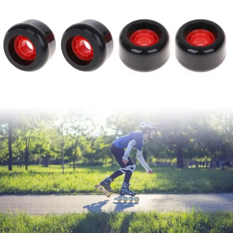 4lots Scooters Replacement Wheel High Elasticities Smooth Scooters Wheel for Aggressive Trick Cycling