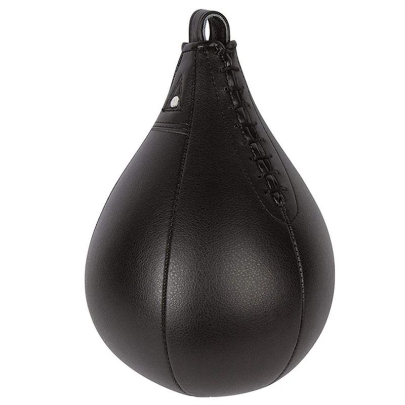 Professional Sandbags Punch Bag Speedbag Training Speed Ball Fitness Boxing Speed Bag Accessory,Black