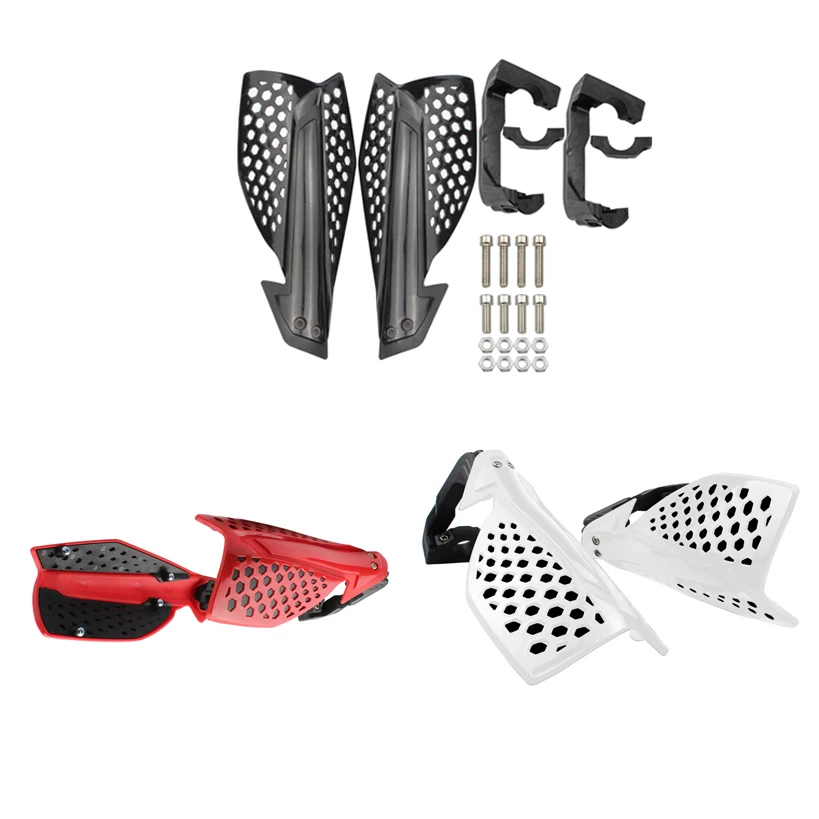 Motorcycle Riders Hands Protect Covers for Yamaha Honda Suzuki Haojue Lifan Loncin Red/Black/White Biker Motorbike Accessories