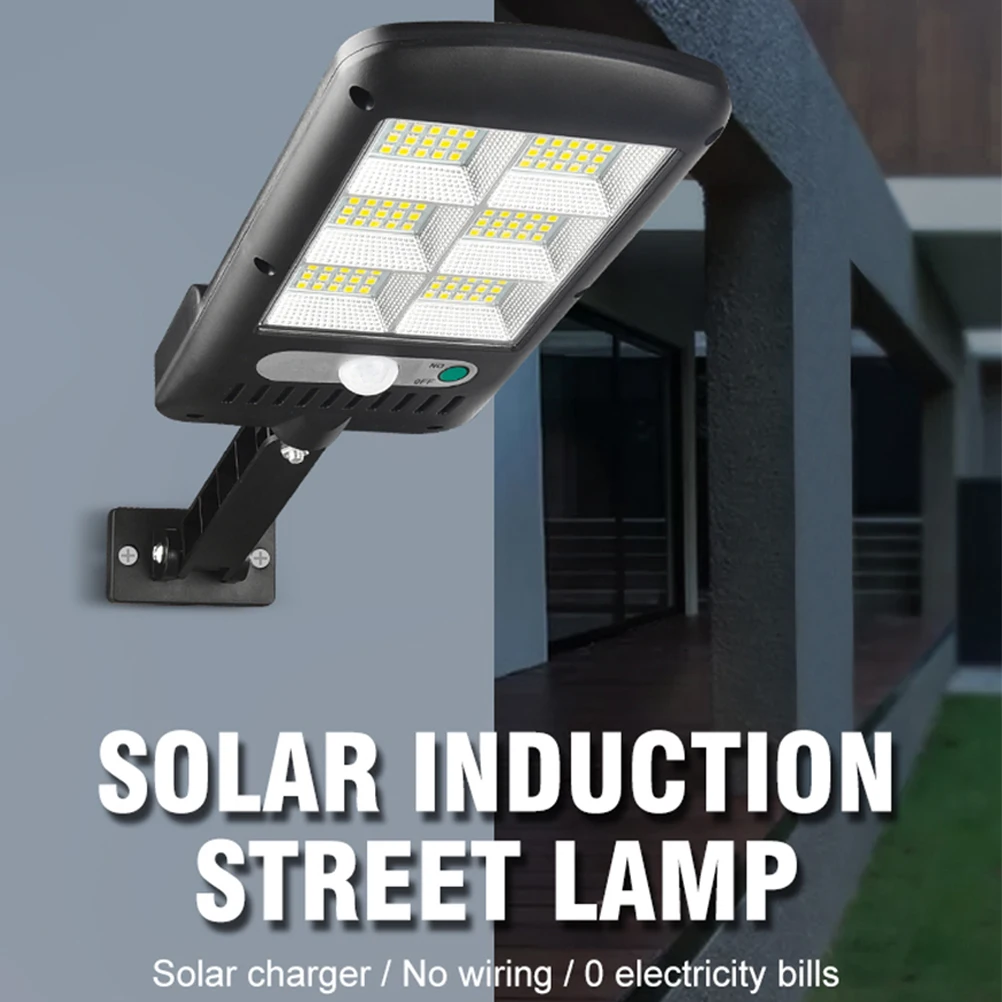 

120 Solar Induction Street Lights Lighting Tool Sensor Courtyard Lamp Bracket Outdoor Outside