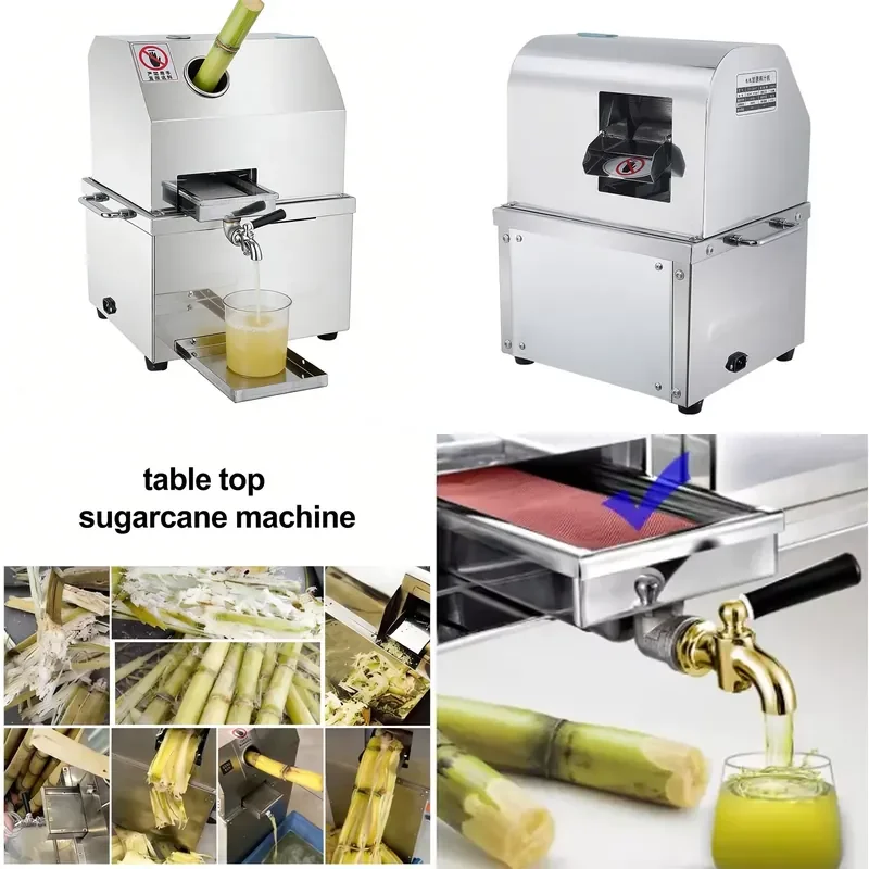 SFW  Certificate New Design Stainless Steel Commercial Juicer Machine Sugarcane Extractor Machine