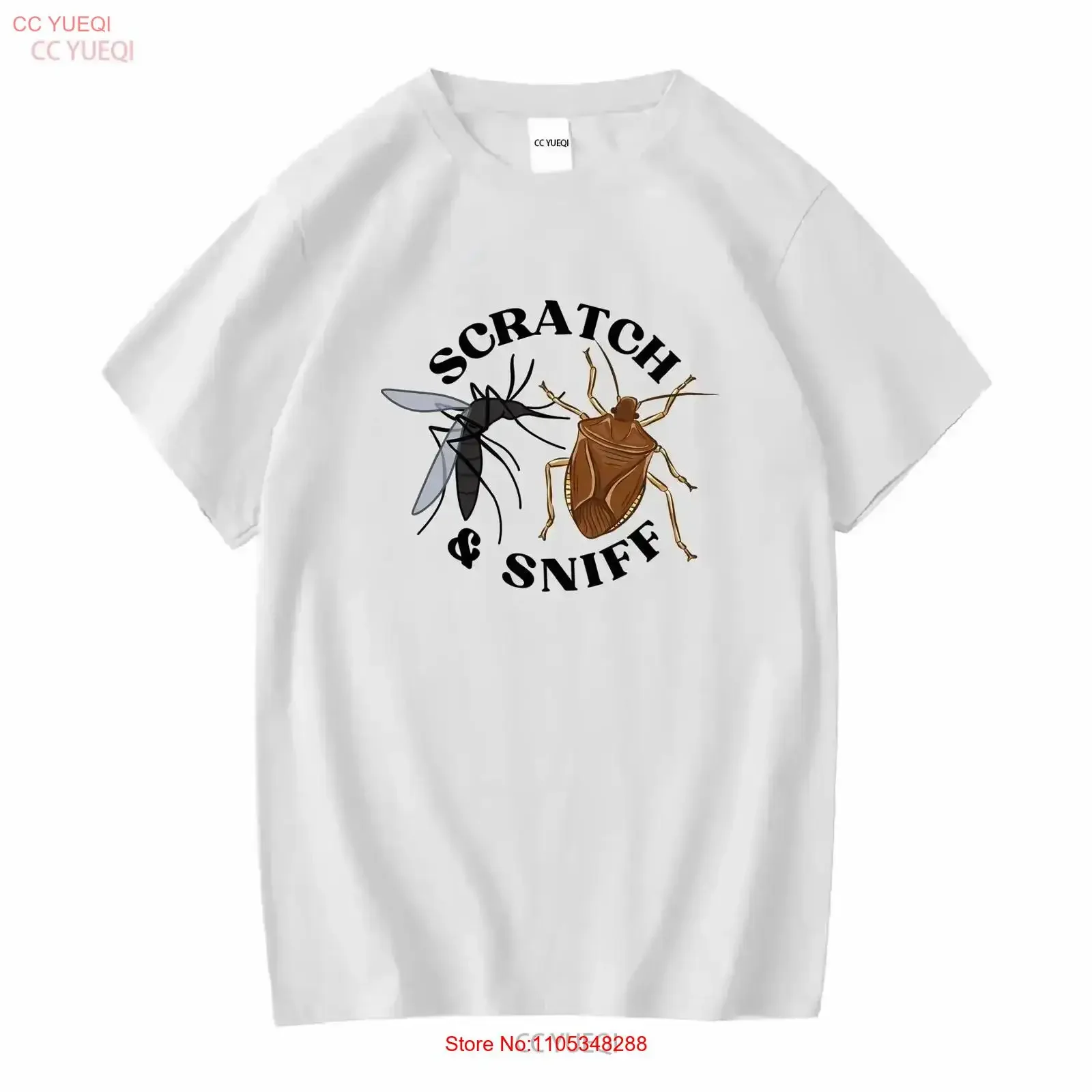 Scratch and Sniff Mosquito Stink Bug Funny T Shirt for Insect Lovers Enthusiasts Summer Entomology Lover SSW vintage Washed