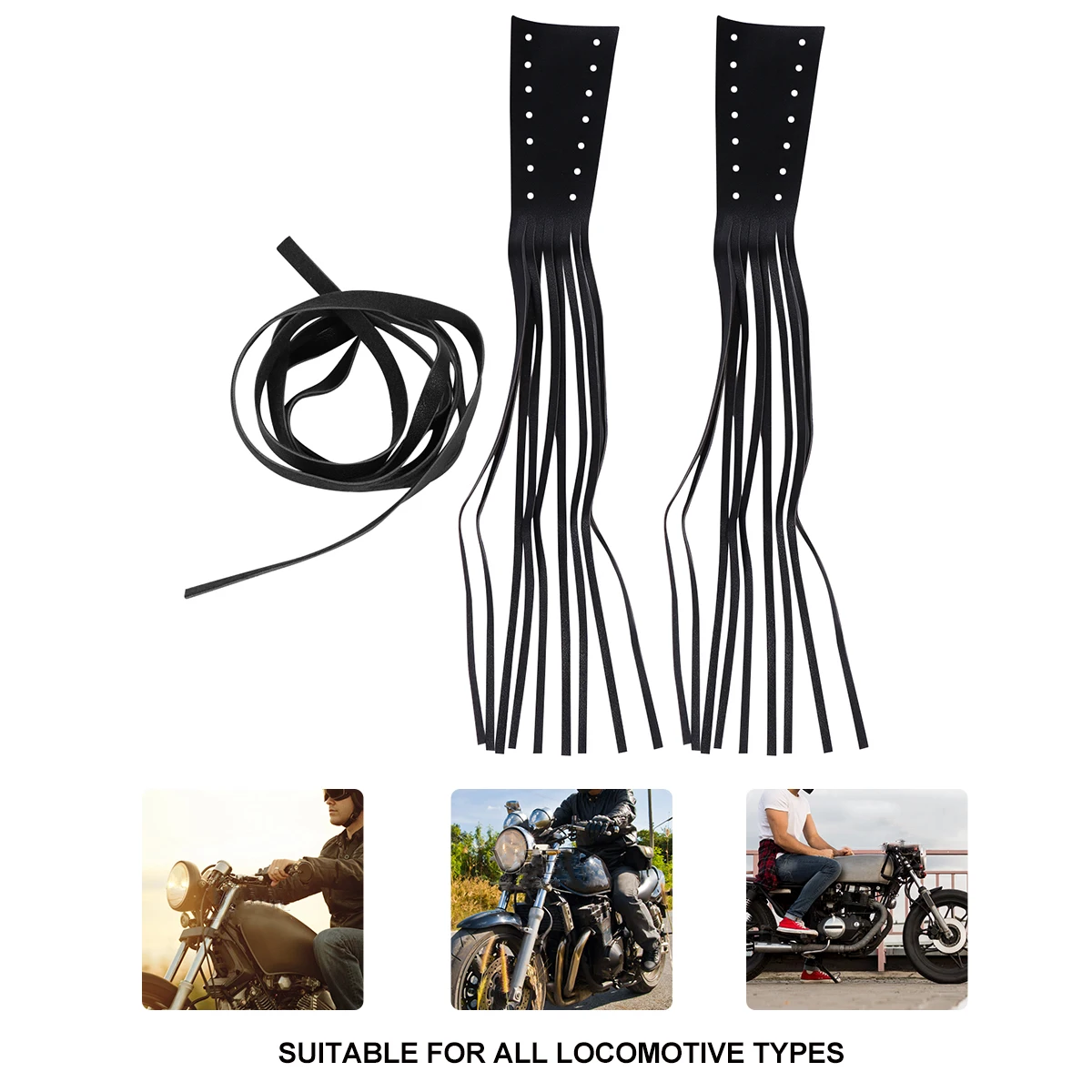 

Handlebar Covers Durable Fringe Grips Soft Anti Slip Ergonomic Design Easy Install Motorcycle Accessories Bike