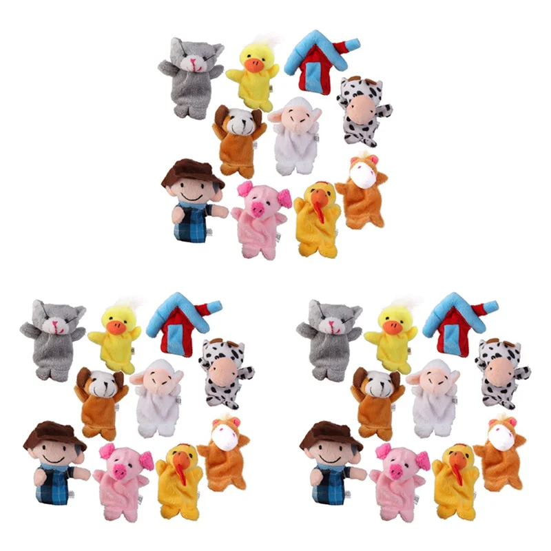 

BEDW-Old Macdonald Farm Animals Finger Children Prefer 30Pcs
