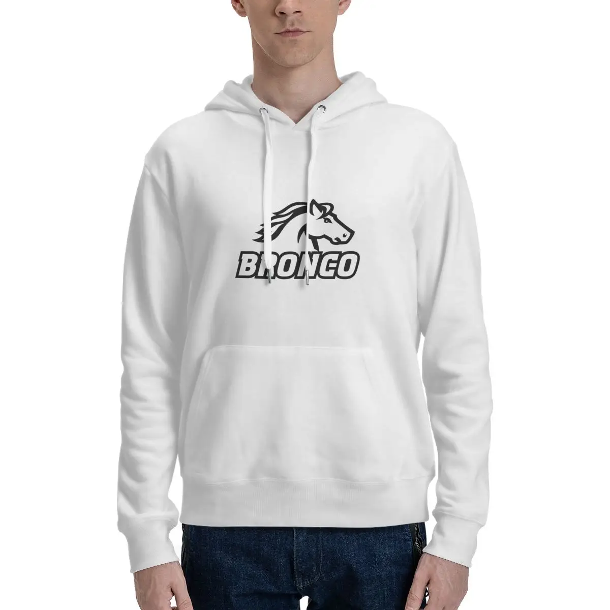 

Bronco Casual Hoodies Jackets Pullovers Cotton Sweatshirts Men Women Tops Coats