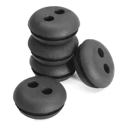 Kit de remplacement de joint en caoutchouc précieux, anneau de banc, outil de protection noir, tondeuse à gazon, gaz, 5 pièces
