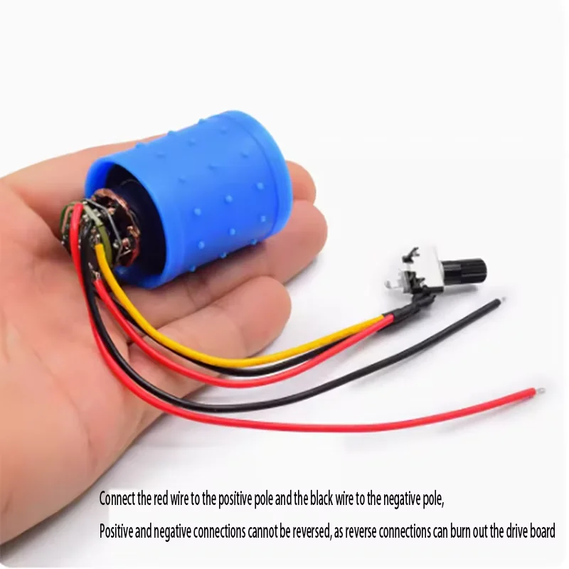 DC 9V 12V 24V 100000 RPM miniature brushless ducted fan with no speed regulation and maximum power on speed