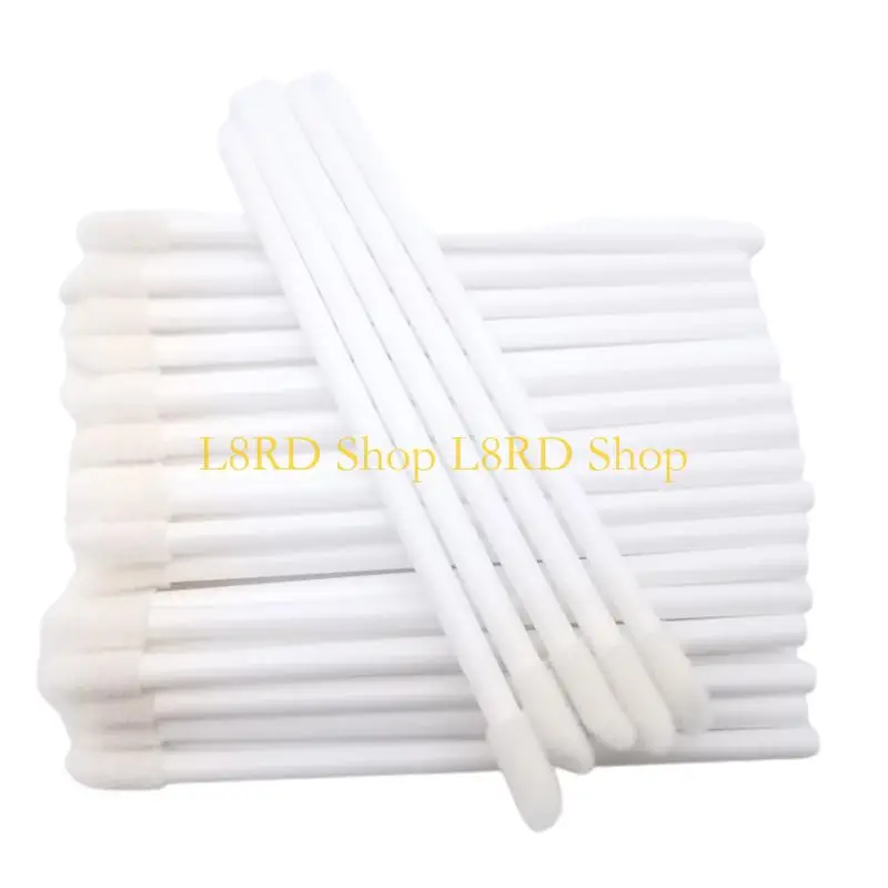 L8RD 50x/Set Lipstick Brush Disposable Lip Brushes Makeup Tool Lip Glossy Applicator