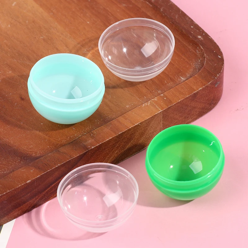 �� 100Pcs Mini 28/32/35/38MM Klar Transparent Kunststoff Kapsel Spielzeug Überraschung Ball Winzige Container, der Dinge Modell Kinder Party Spielzeug – Detail 6