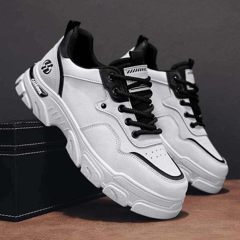 

Универсальные мужские кроссовки для отдыха, мужские легкие удобные спортивные прогулочные туфли, модные высококачественные массивные туфли, мужская обувь