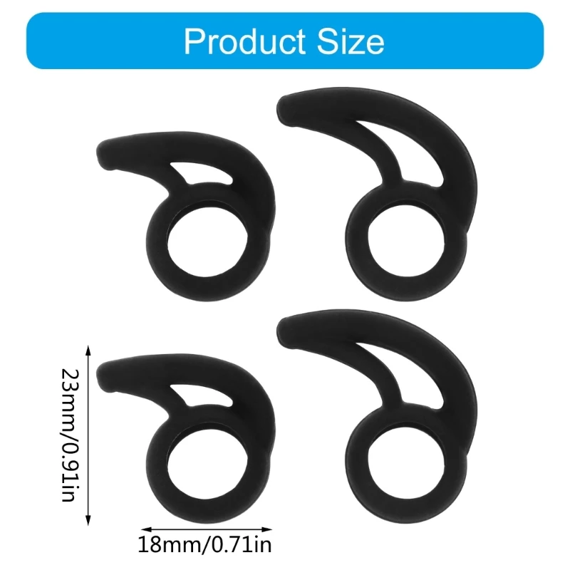 Khuyên bằng silicon Miếng đệm nghe nghe Đệm cho điện thoại thông minh Android