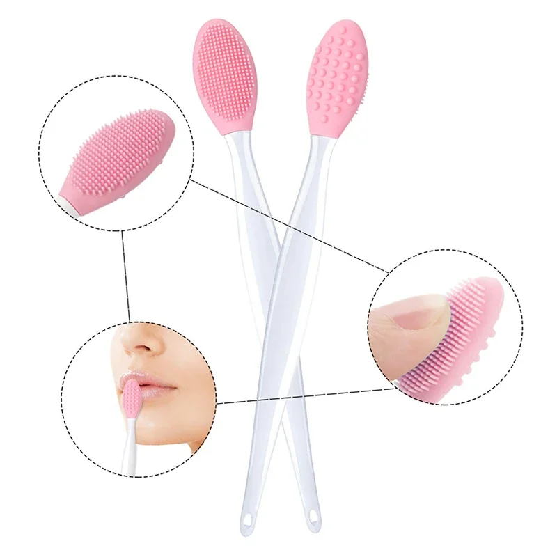 Brosse en silicone pour soins de la peau, 1 pièce, lavage du visage, extinction des points noirs, antarctique propre, outils avec tête de rechange